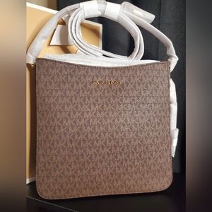 MICHAEL KORS Logo Jet Set Crossbody